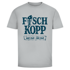 T-Shirt unisex "FISCHKOPP" #560 - beidseitiger Druck