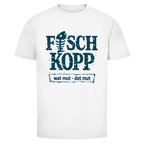 T-Shirt unisex "FISCHKOPP" #560 - beidseitiger Druck