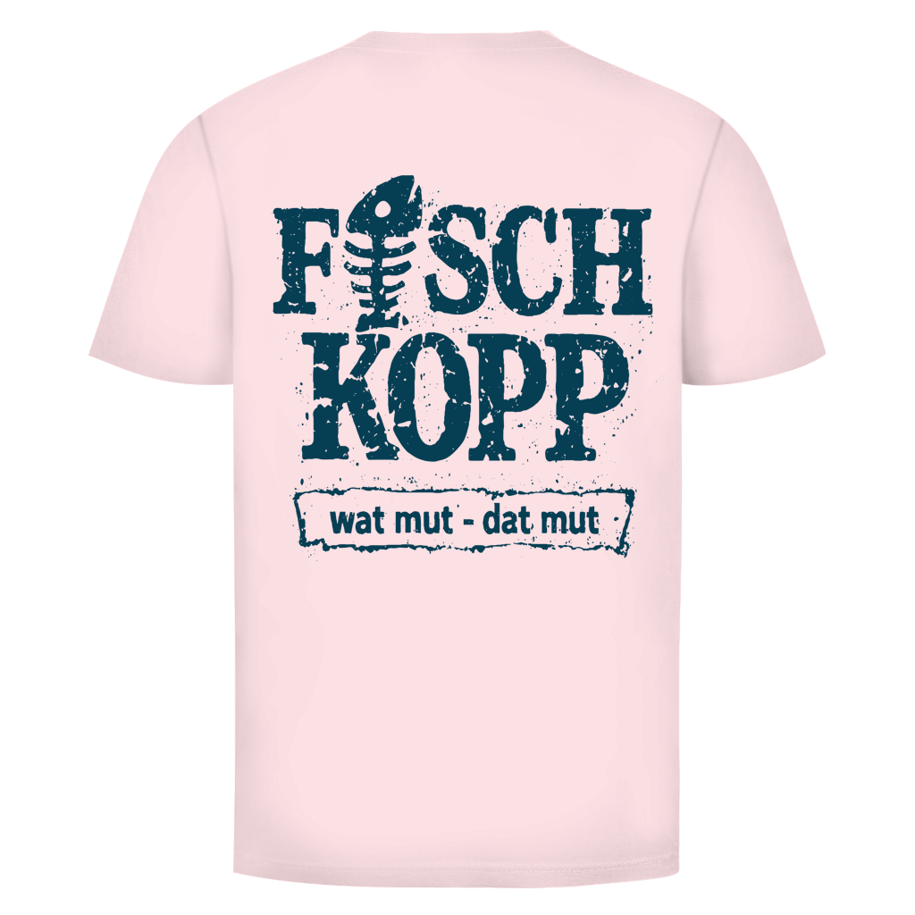 T-Shirt unisex "FISCHKOPP" #560 - beidseitiger Druck