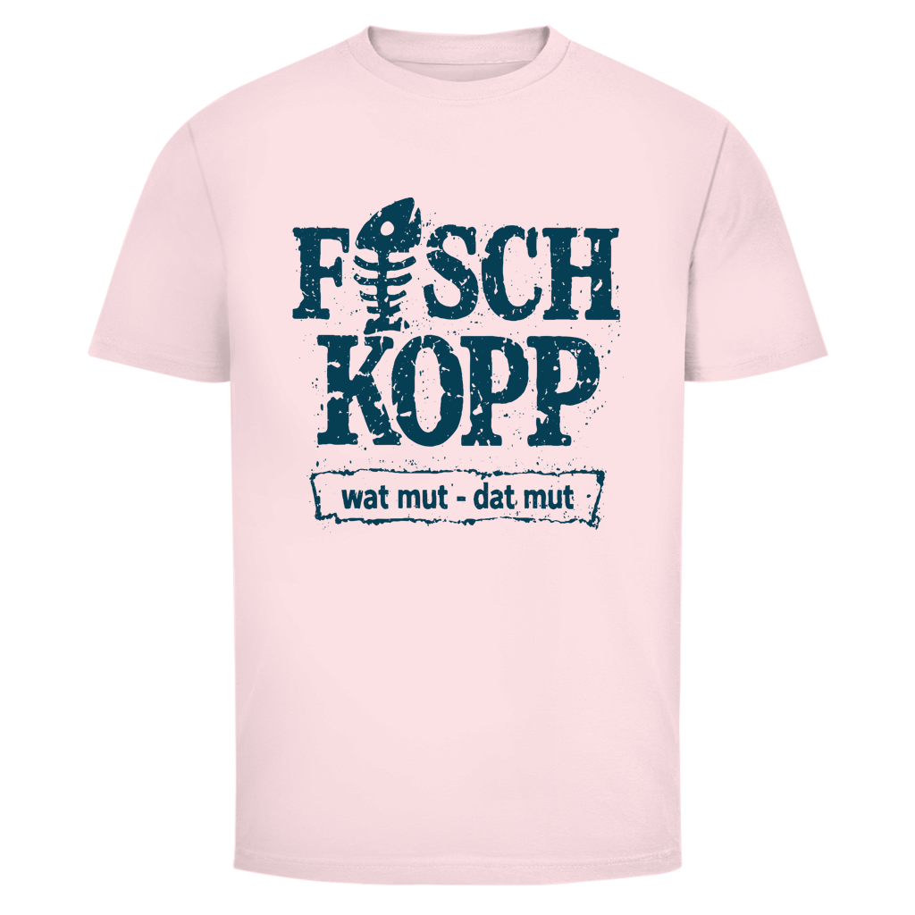 T-Shirt unisex "FISCHKOPP" #560 - beidseitiger Druck