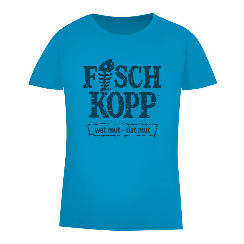 T-Shirt Damen "FISCHKOPP" #560