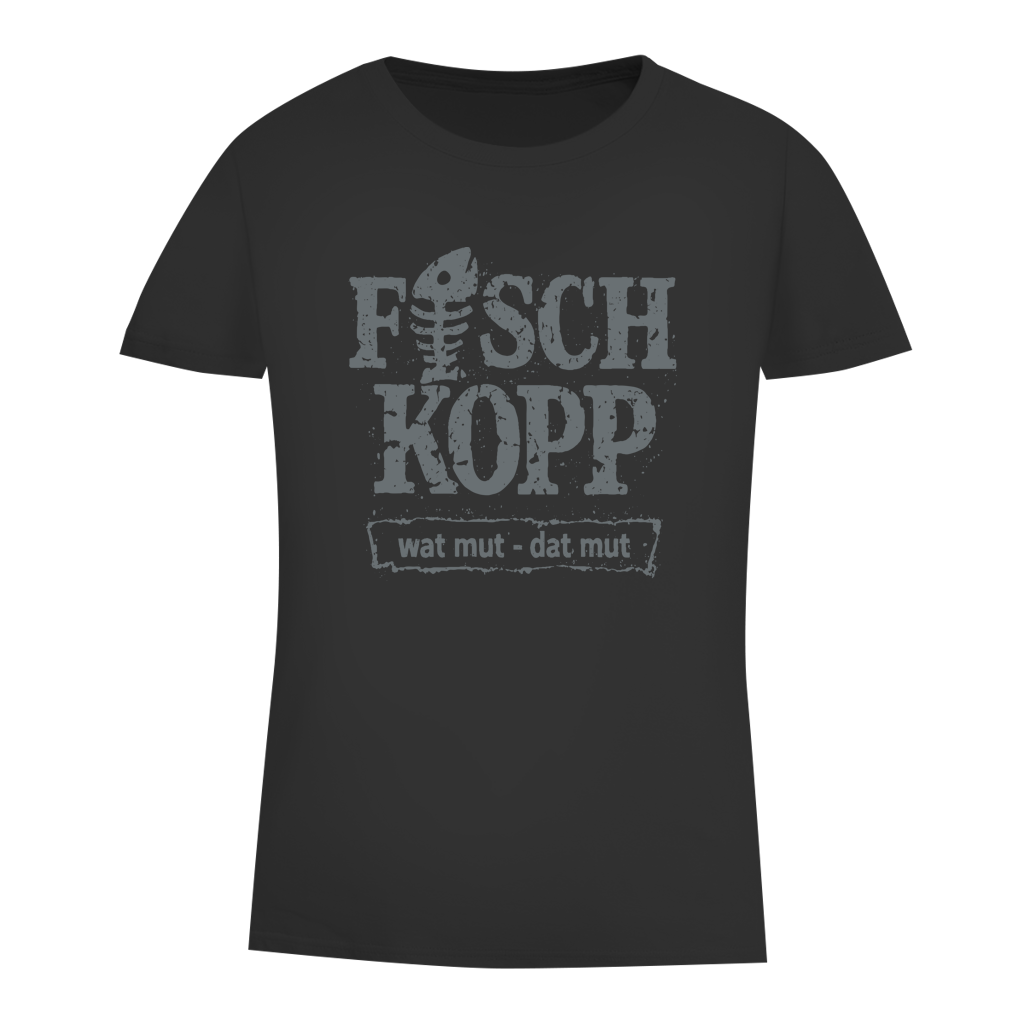 T-Shirt Damen "FISCHKOPP" #560