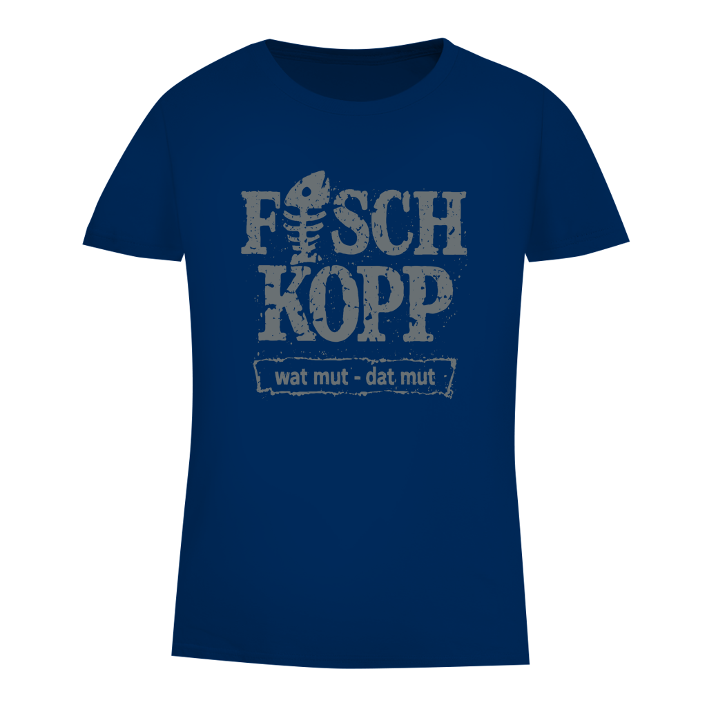 T-Shirt Damen "FISCHKOPP" #560