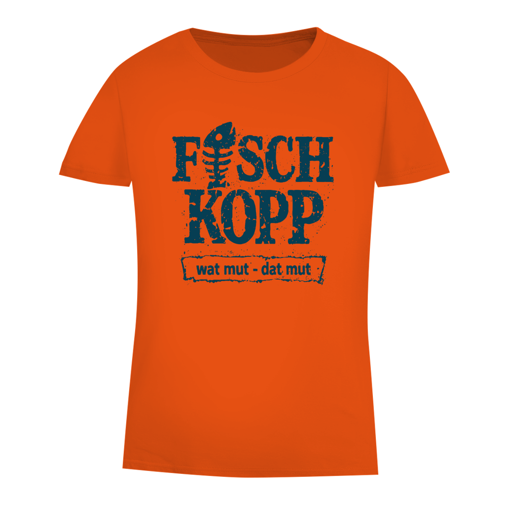 T-Shirt Damen "FISCHKOPP" #560