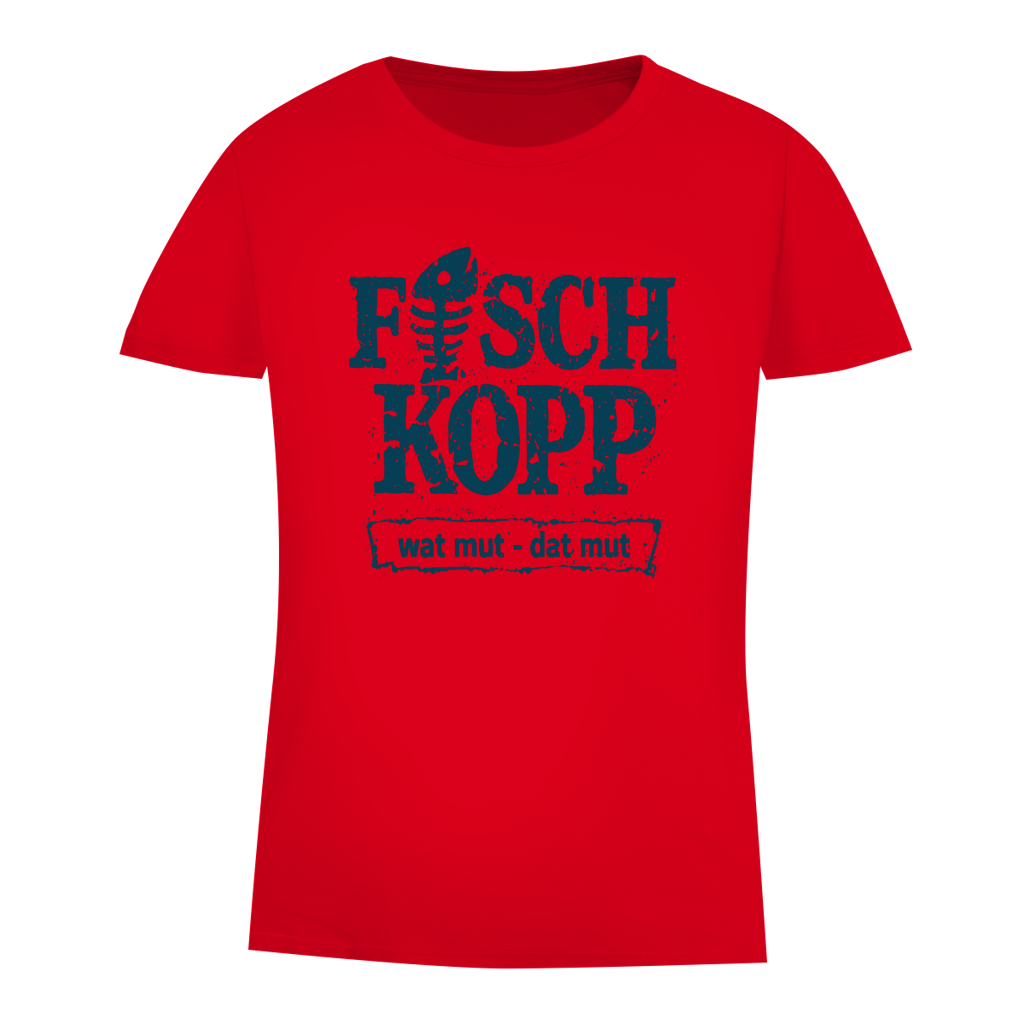 T-Shirt Damen "FISCHKOPP" #560