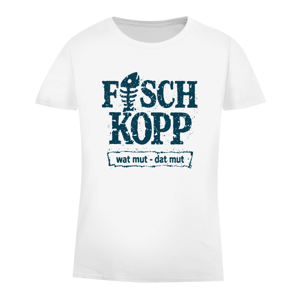 T-Shirt Damen "FISCHKOPP" #560
