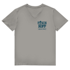 T-Shirt Herren V-Neck "FISCHKOPP" #560