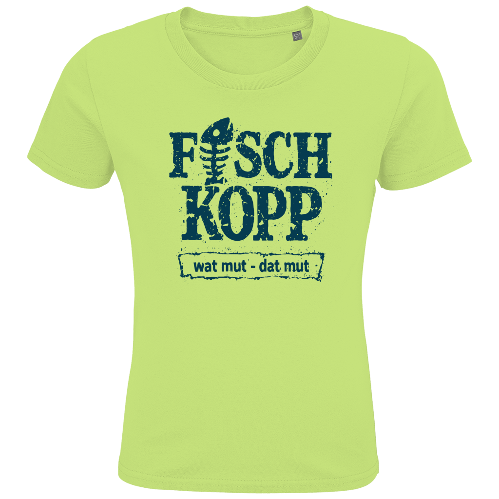 T-Shirt Kinder "FISCHKOPP" #560 einseitiger Druck