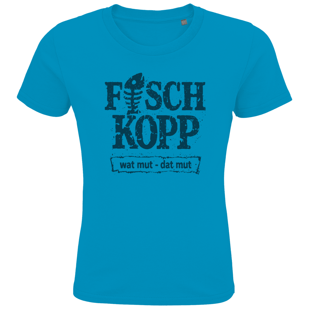 T-Shirt Kinder "FISCHKOPP" #560 einseitiger Druck