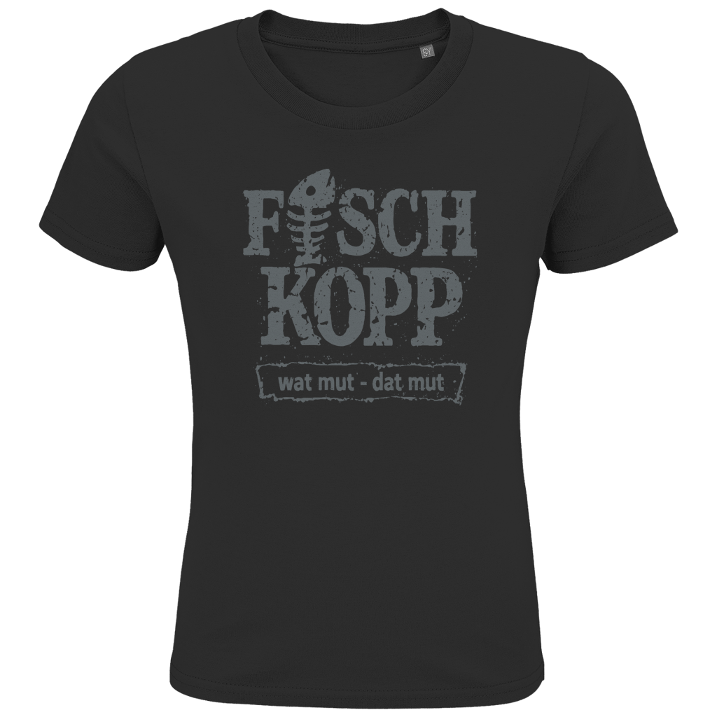 T-Shirt Kinder "FISCHKOPP" #560 einseitiger Druck