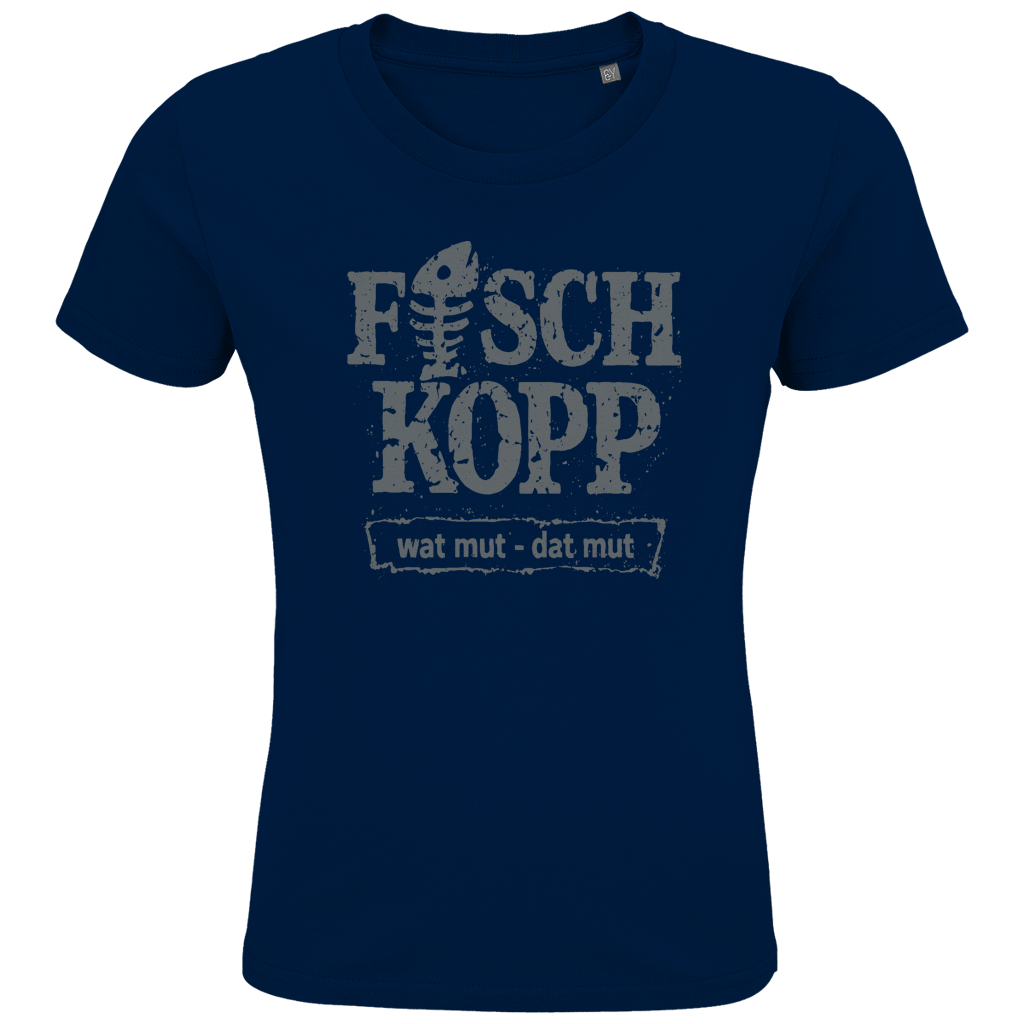 T-Shirt Kinder "FISCHKOPP" #560 einseitiger Druck