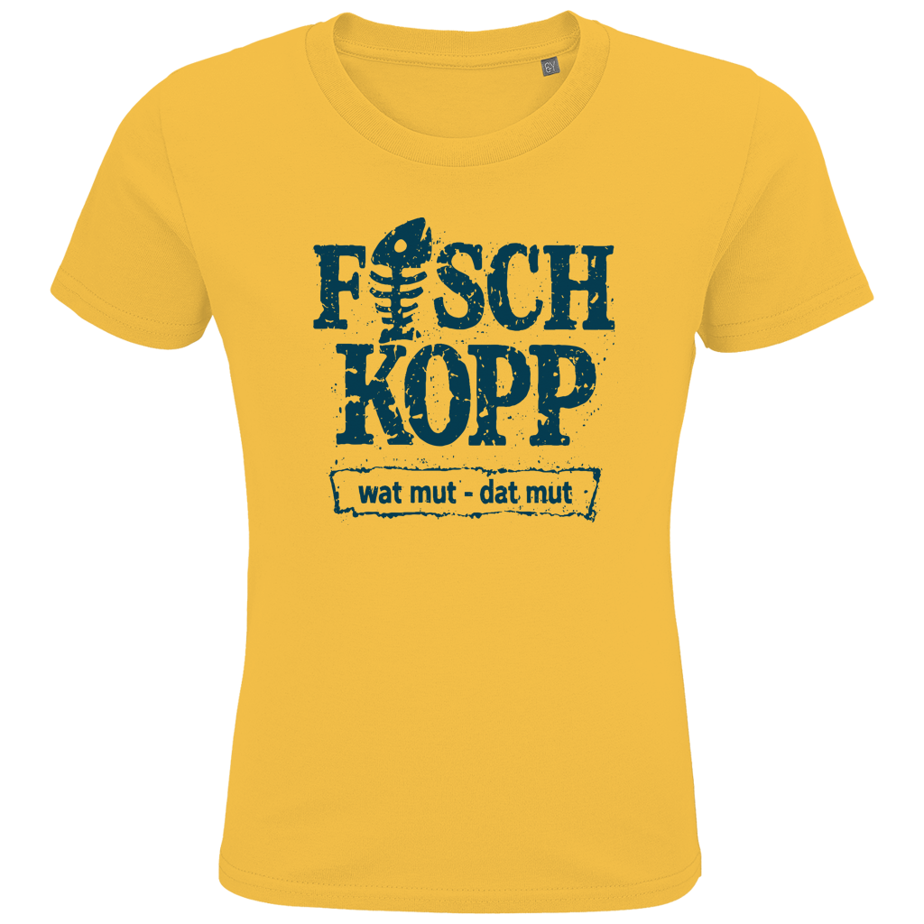 T-Shirt Kinder "FISCHKOPP" #560 einseitiger Druck