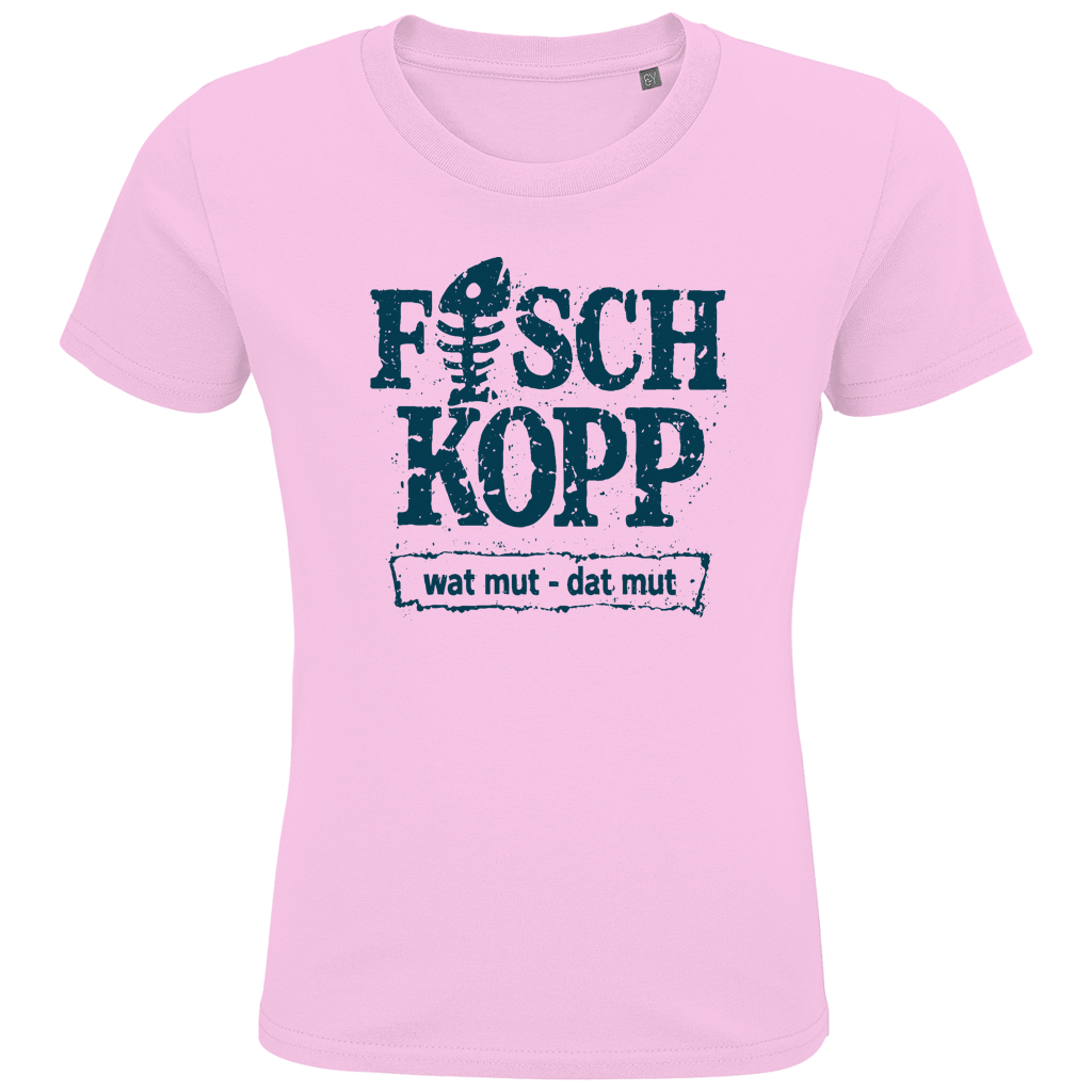 T-Shirt Kinder "FISCHKOPP" #560 einseitiger Druck