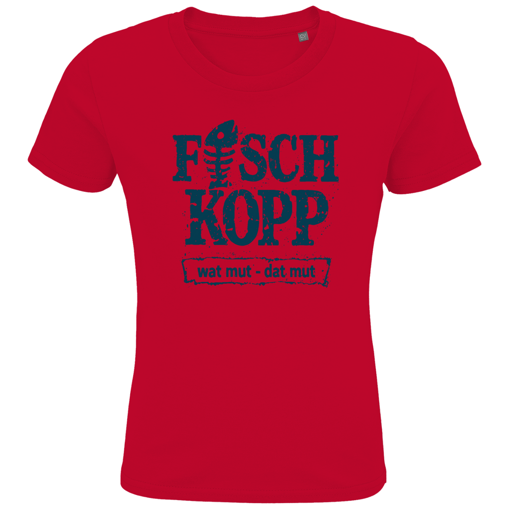 T-Shirt Kinder "FISCHKOPP" #560 einseitiger Druck