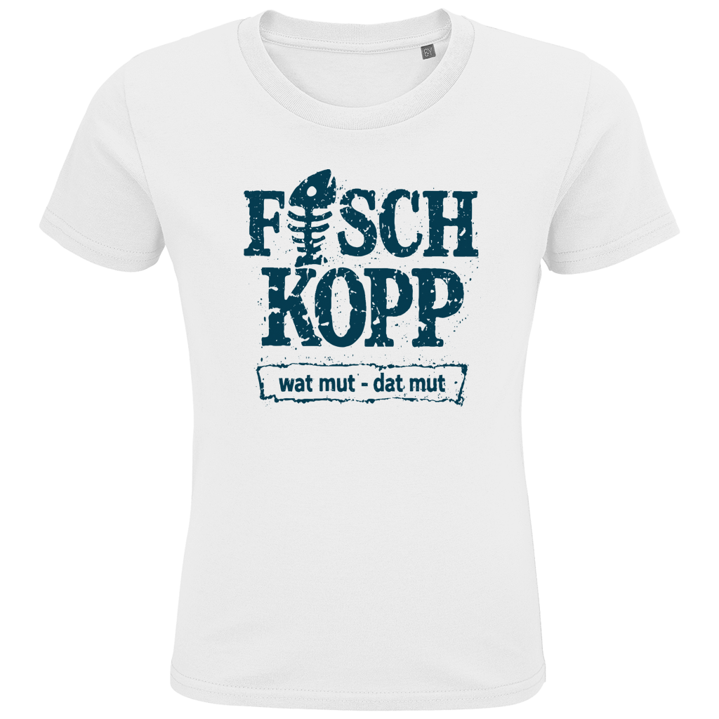 T-Shirt Kinder "FISCHKOPP" #560 einseitiger Druck