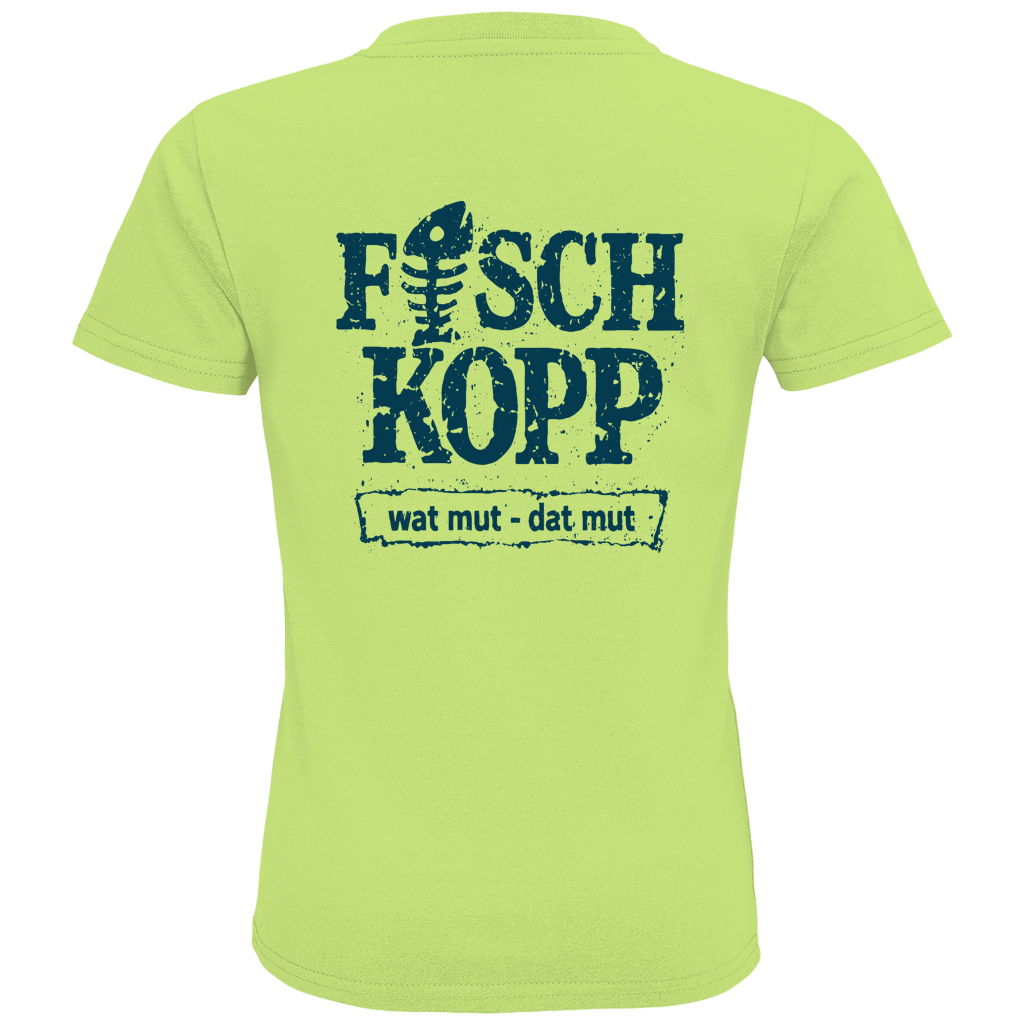 T-Shirt Kinder "FISCHKOPP" #560 beidseitiger Druck