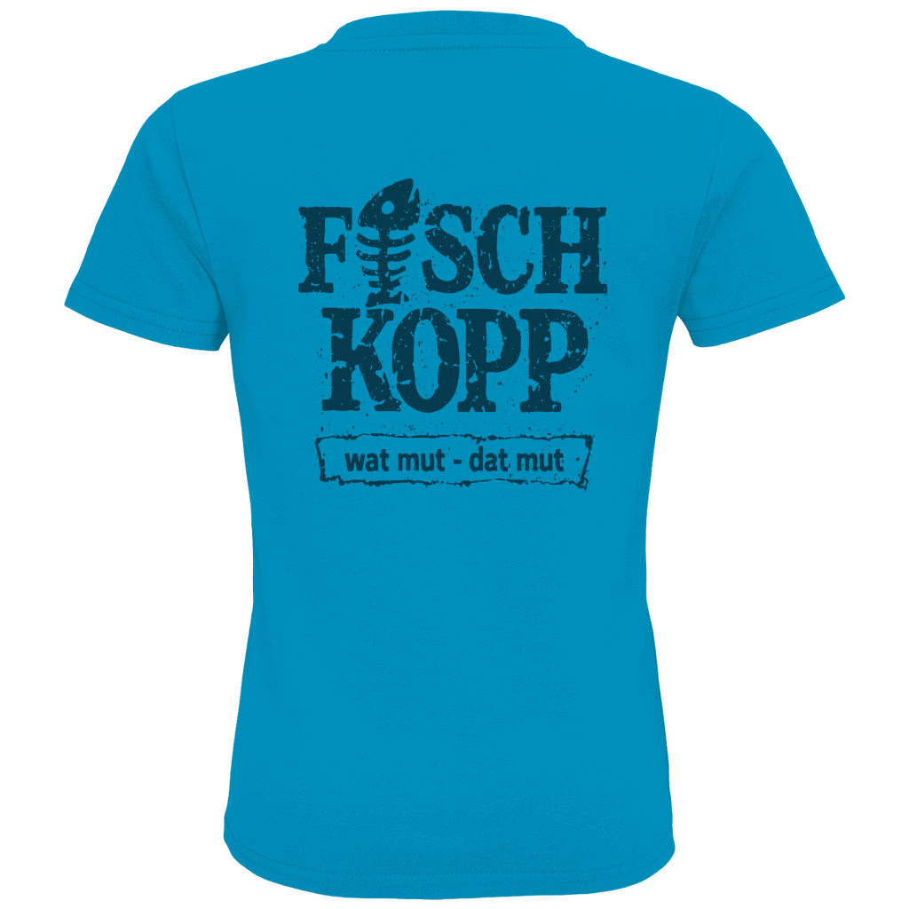 T-Shirt Kinder "FISCHKOPP" #560 beidseitiger Druck