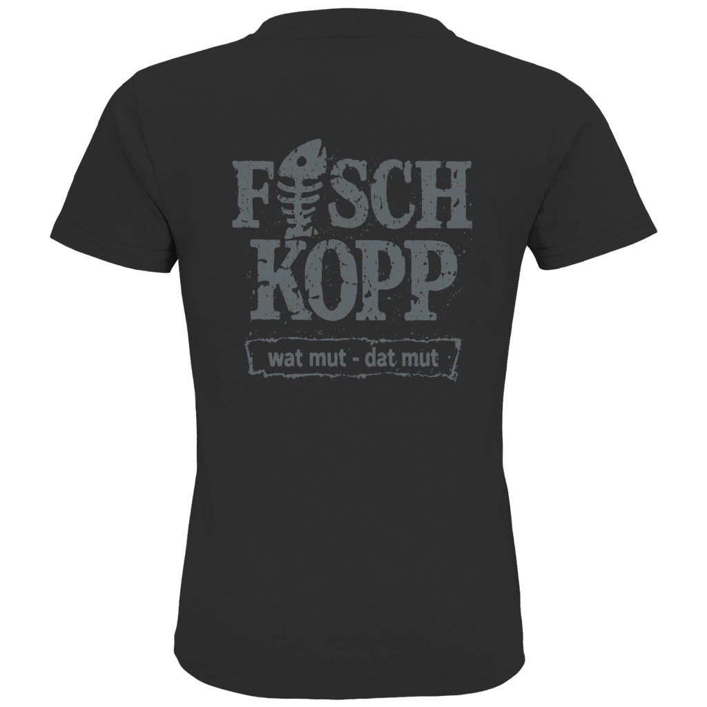 T-Shirt Kinder "FISCHKOPP" #560 beidseitiger Druck
