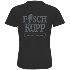 T-Shirt Kinder "FISCHKOPP" #560 beidseitiger Druck