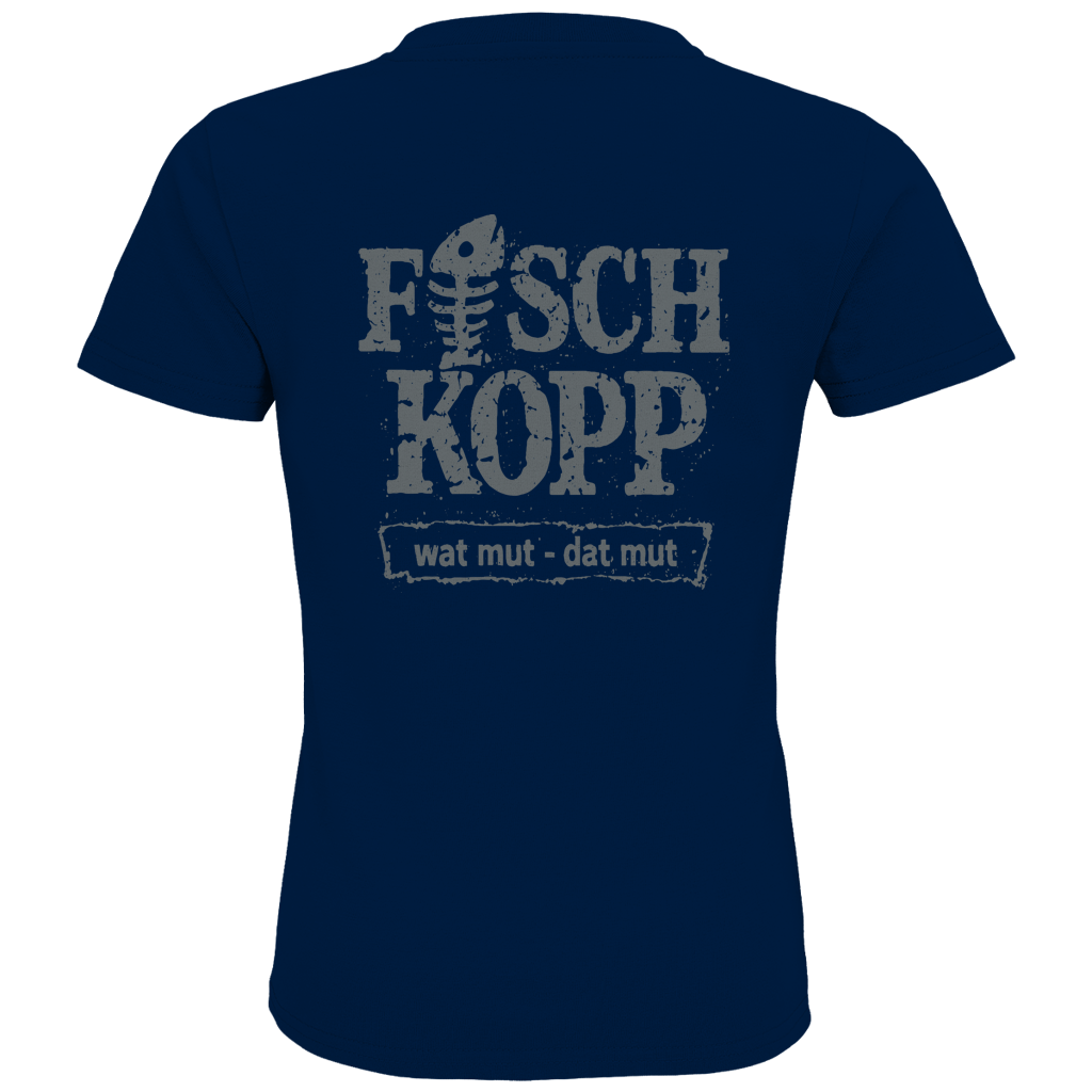 T-Shirt Kinder "FISCHKOPP" #560 beidseitiger Druck