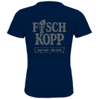 T-Shirt Kinder "FISCHKOPP" #560 beidseitiger Druck