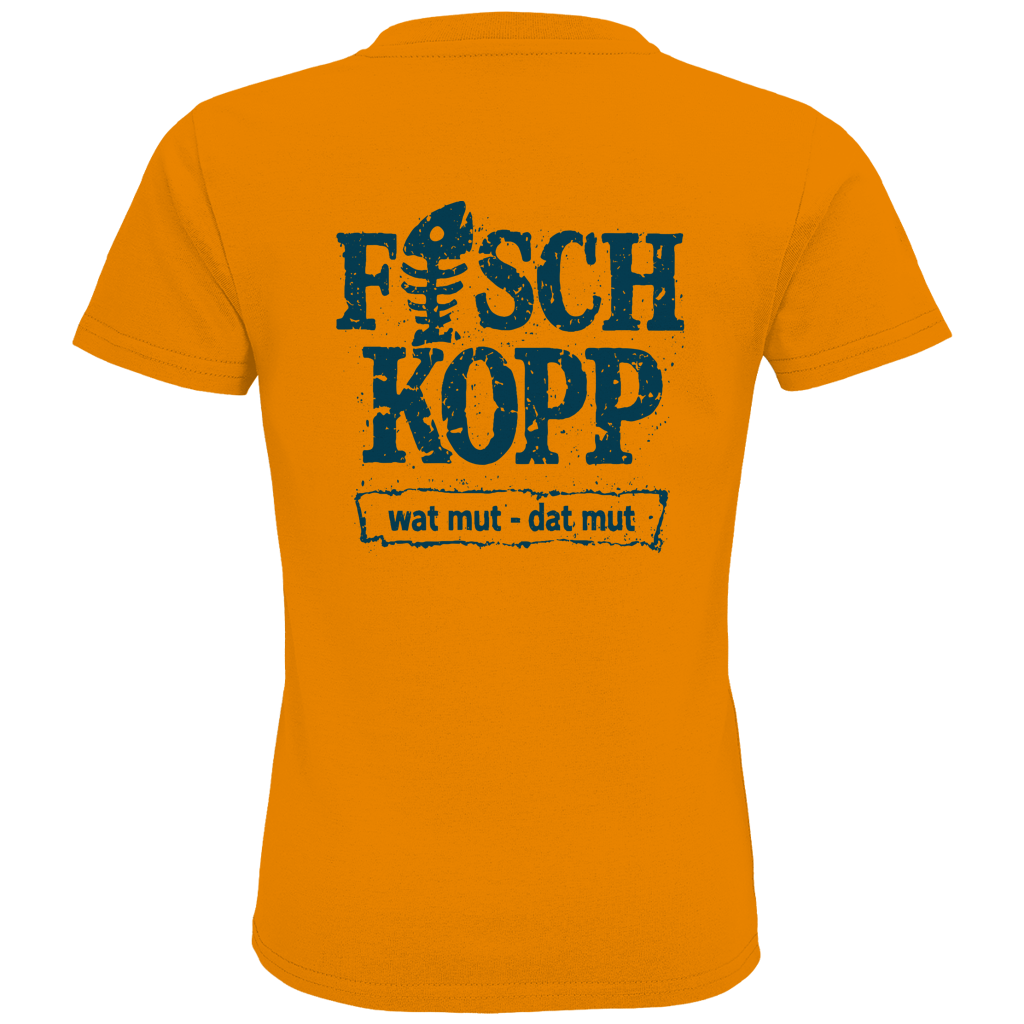 T-Shirt Kinder "FISCHKOPP" #560 beidseitiger Druck