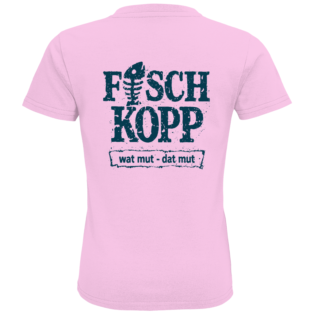 T-Shirt Kinder "FISCHKOPP" #560 beidseitiger Druck