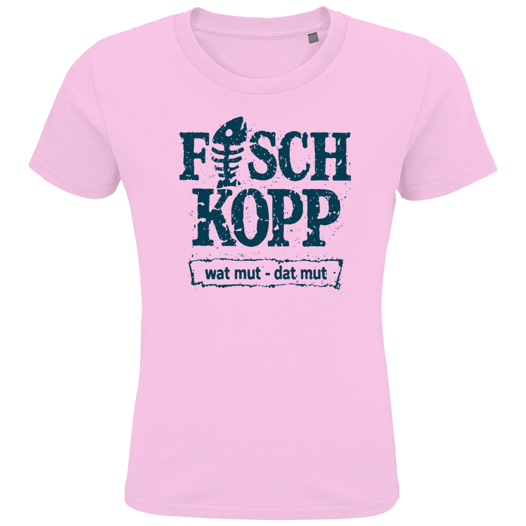 T-Shirt Kinder "FISCHKOPP" #560 beidseitiger Druck