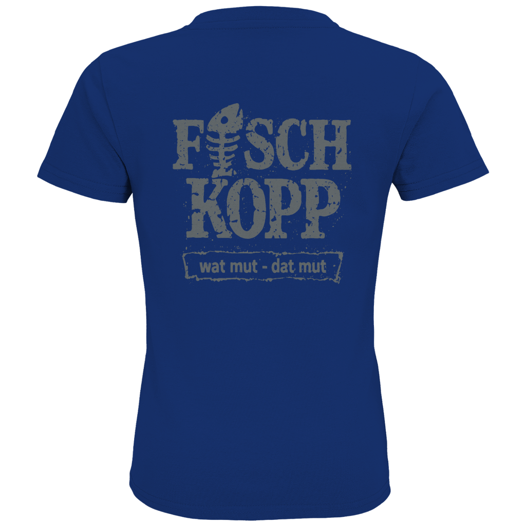 T-Shirt Kinder "FISCHKOPP" #560 beidseitiger Druck