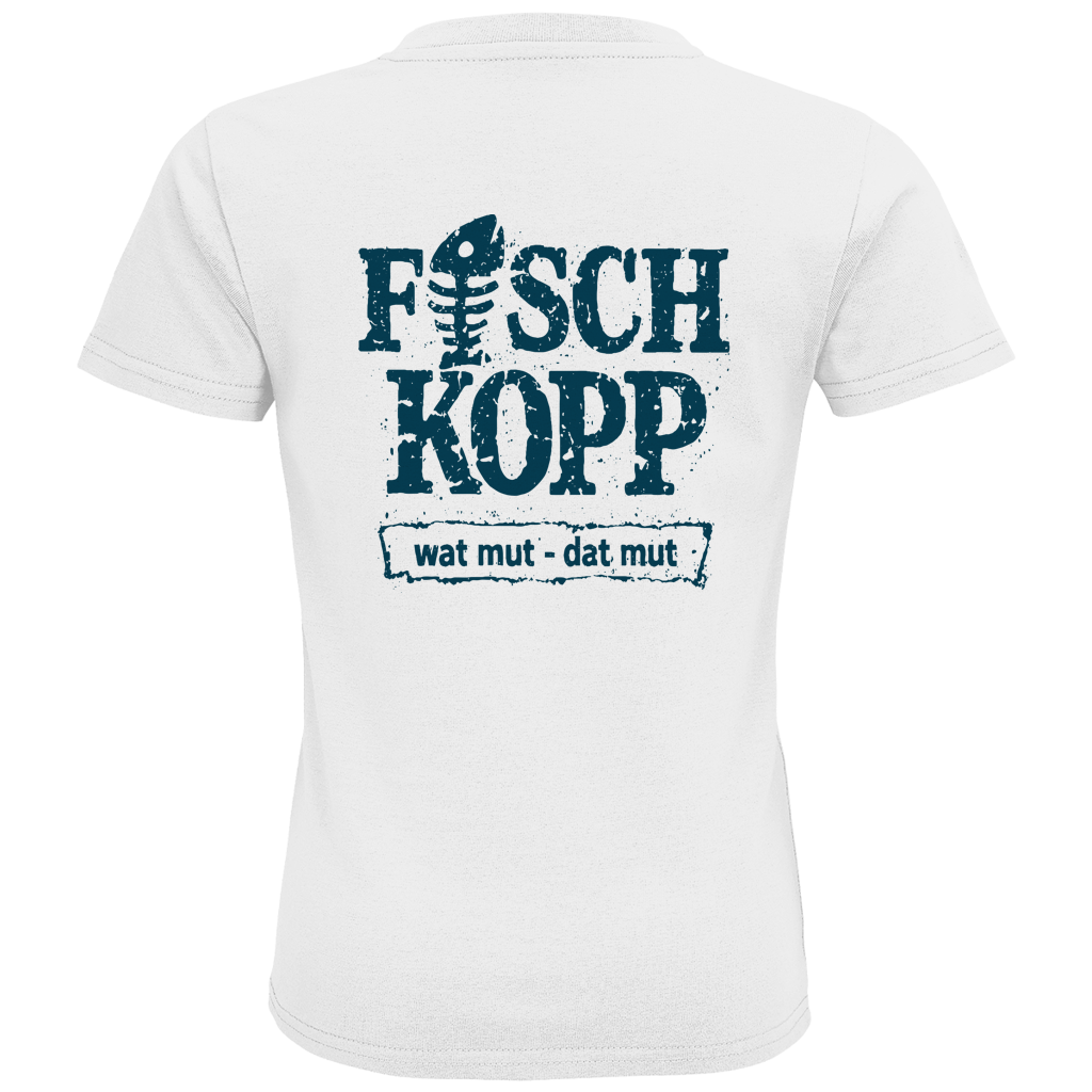 T-Shirt Kinder "FISCHKOPP" #560 beidseitiger Druck