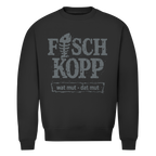 Sweatshirt Herren "FISCHKOPP" #560 - einseitiger Druck