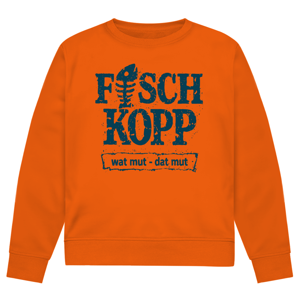 Sweatshirt Herren "FISCHKOPP" #560 - einseitiger Druck