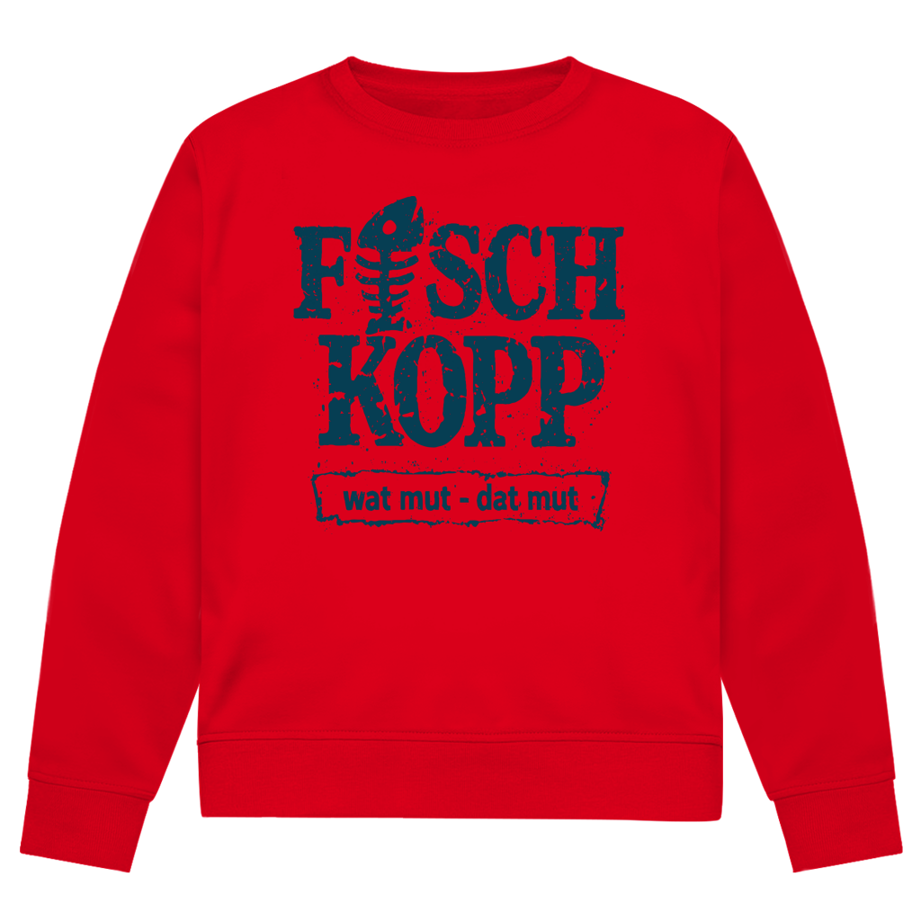 Sweatshirt Herren "FISCHKOPP" #560 - einseitiger Druck