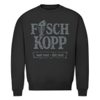 Sweatshirt Herren "FISCHKOPP" #560 - beidseitiger Druck