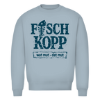 Sweatshirt Herren "FISCHKOPP" #560 - beidseitiger Druck