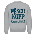 Sweatshirt Herren "FISCHKOPP" #560 - beidseitiger Druck