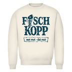 Sweatshirt Herren "FISCHKOPP" #560 - beidseitiger Druck