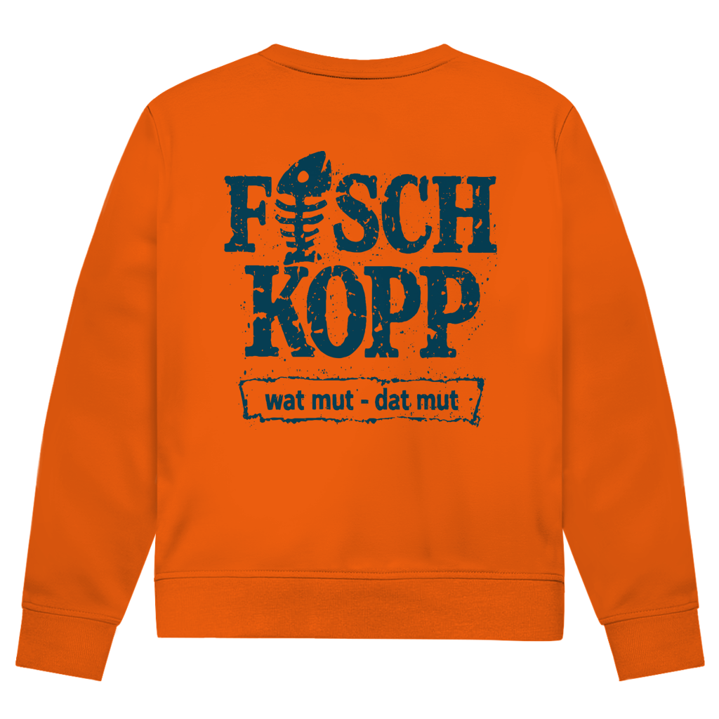 Sweatshirt Herren "FISCHKOPP" #560 - beidseitiger Druck