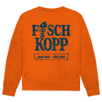 Sweatshirt Herren "FISCHKOPP" #560 - beidseitiger Druck