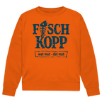 Sweatshirt Herren "FISCHKOPP" #560 - beidseitiger Druck