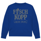 Sweatshirt Herren "FISCHKOPP" #560 - beidseitiger Druck