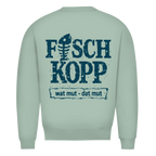 Sweatshirt Herren "FISCHKOPP" #560 - beidseitiger Druck