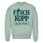 Sweatshirt Herren "FISCHKOPP" #560 - beidseitiger Druck