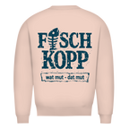 Sweatshirt Herren "FISCHKOPP" #560 - beidseitiger Druck