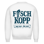 Sweatshirt Herren "FISCHKOPP" #560 - beidseitiger Druck