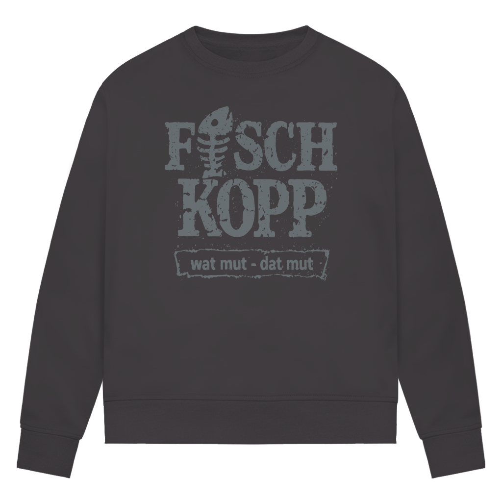 Sweatshirt Damen "FISCHKOPP! #560