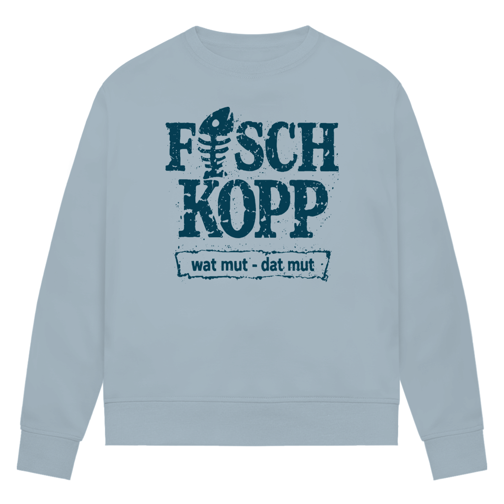 Sweatshirt Damen "FISCHKOPP! #560