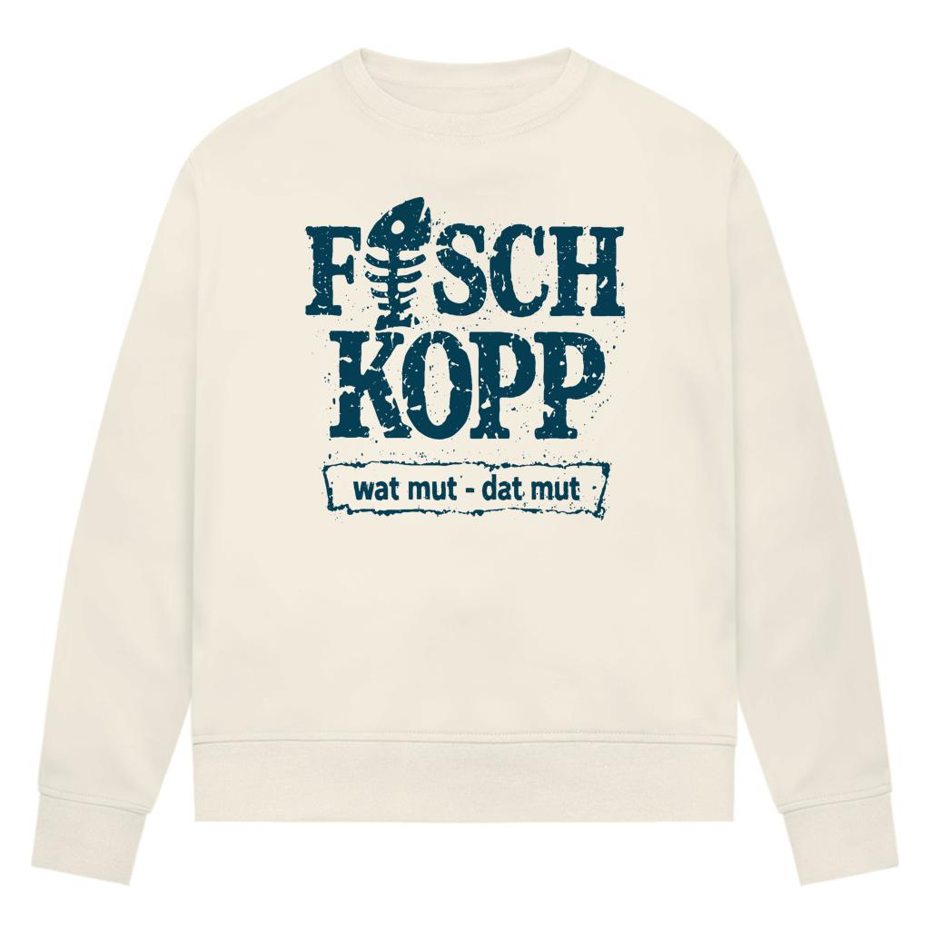 Sweatshirt Damen "FISCHKOPP! #560