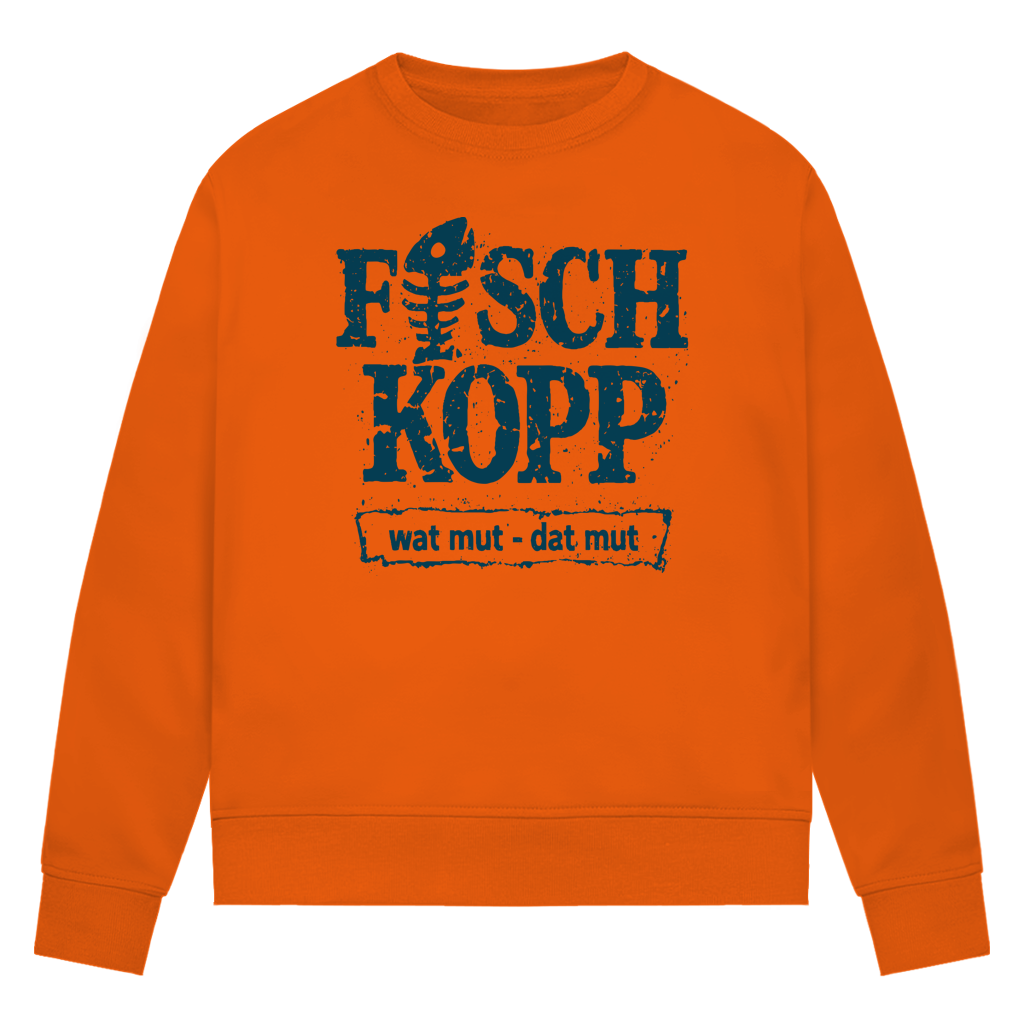 Sweatshirt Damen "FISCHKOPP! #560