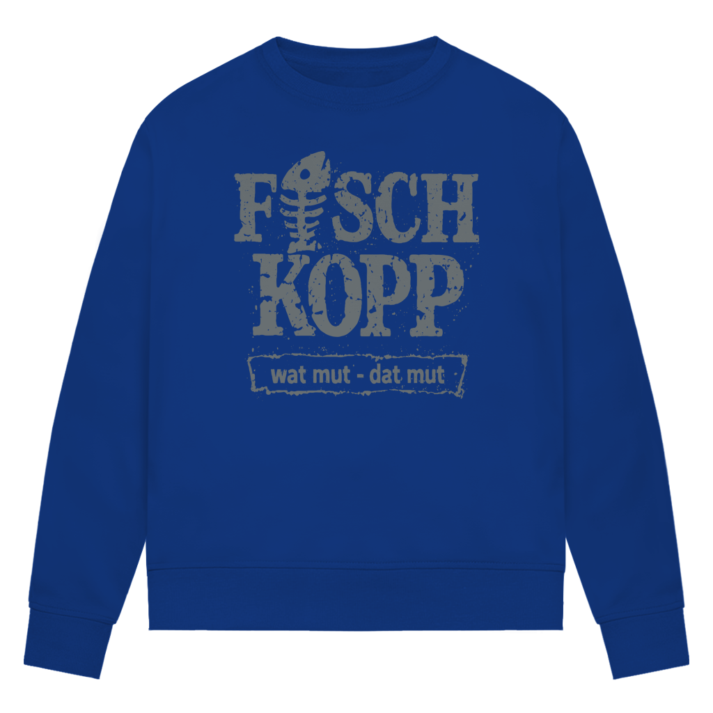 Sweatshirt Damen "FISCHKOPP! #560